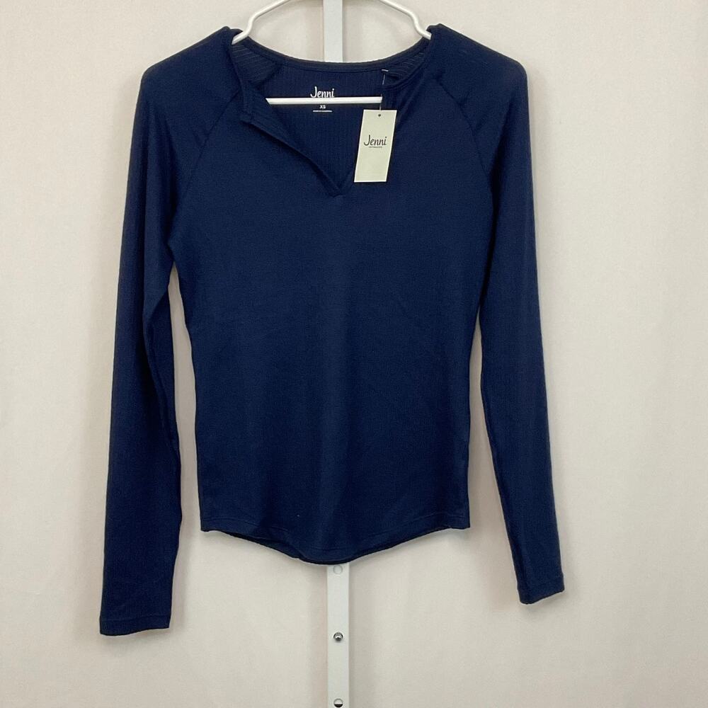 Women’s Blue Paisley Pajama Set Size XS - Picture 2 of 9